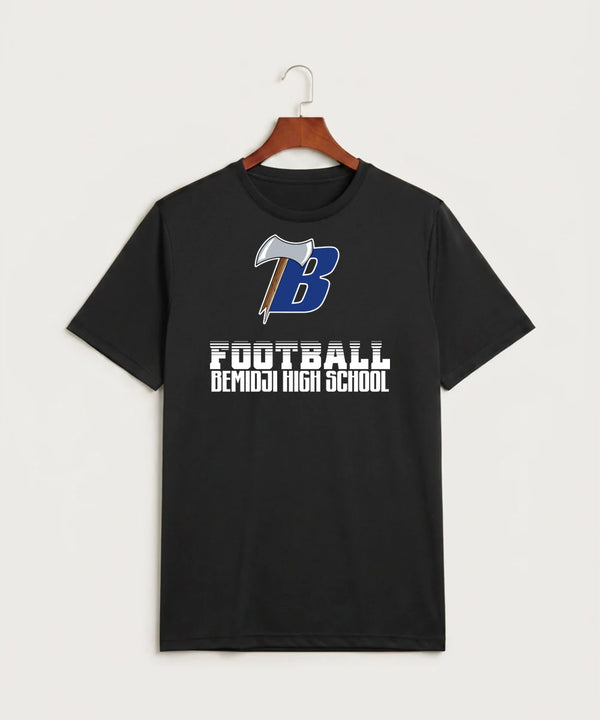 Bemidji High School Football (Boys) - Black Sport-Tek PosiCharge Competitor Tee. ST350