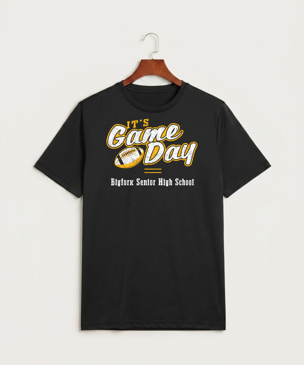 Bigfork Senior High School Football (Boys) - Black Sport-Tek PosiCharge Competitor Tee. ST350