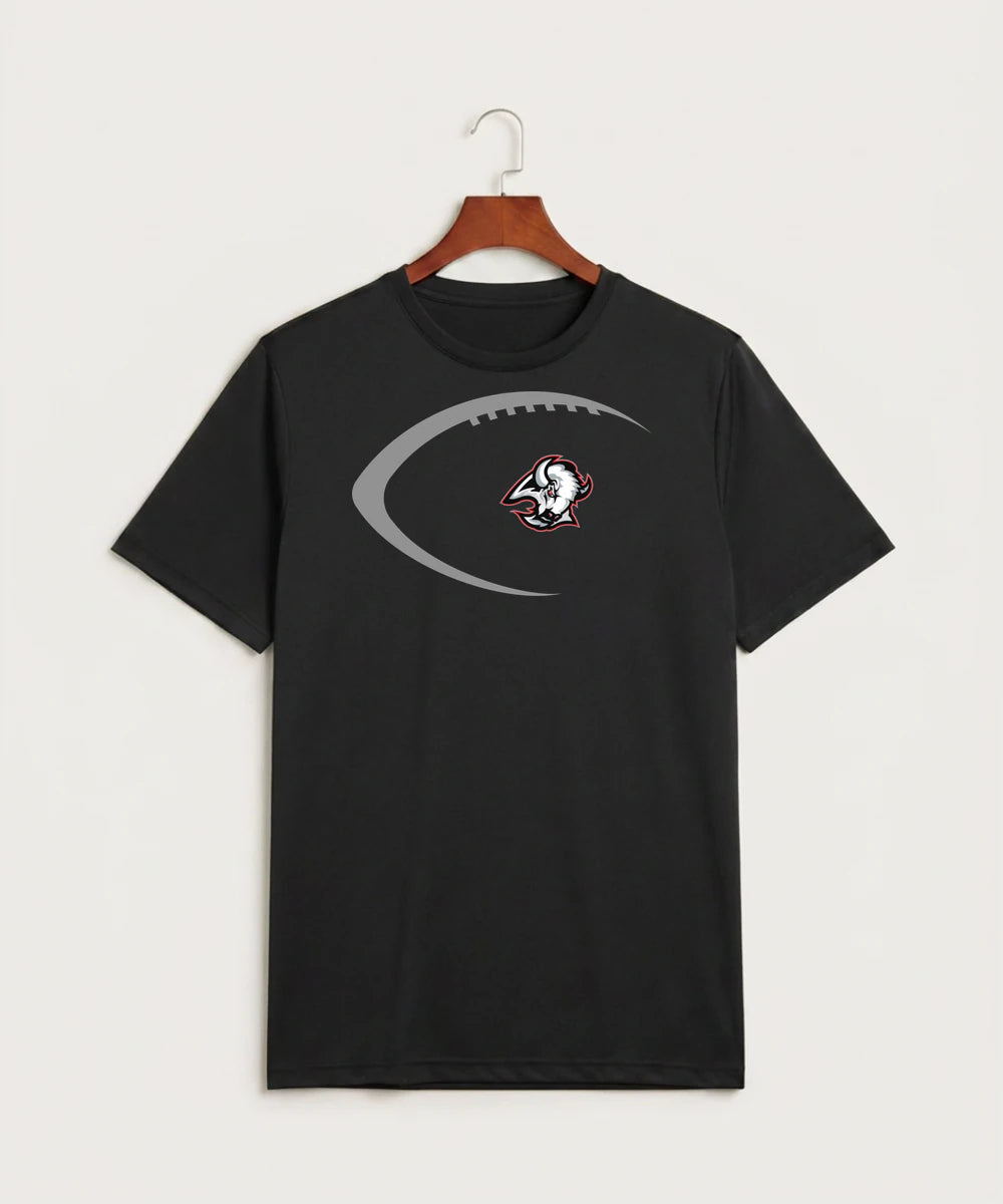 Buffalo High School Football (Boys) - Black Sport-Tek PosiCharge Competitor Tee. ST350