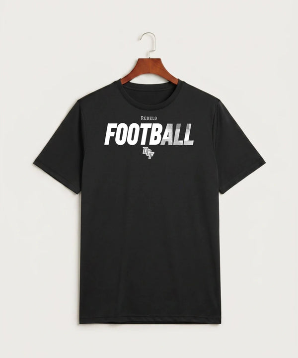 DGF High School Football (Boys) - Black Sport-Tek PosiCharge Competitor Tee. ST350