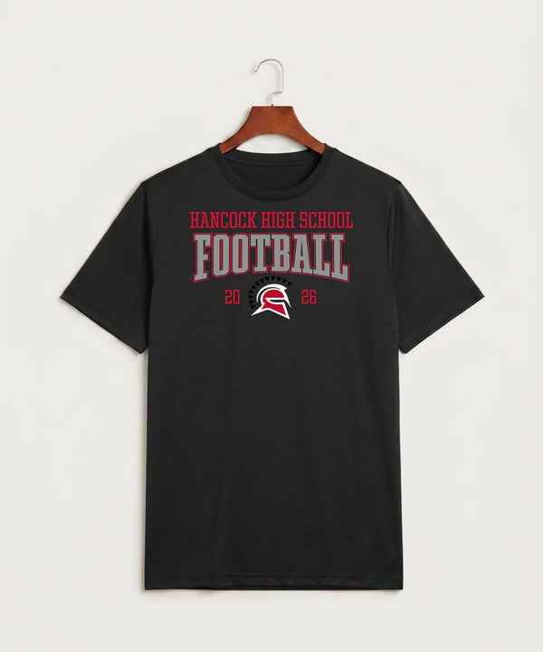 Hancock High School Football (Boys) - Black Sport-Tek PosiCharge Competitor Tee. ST350