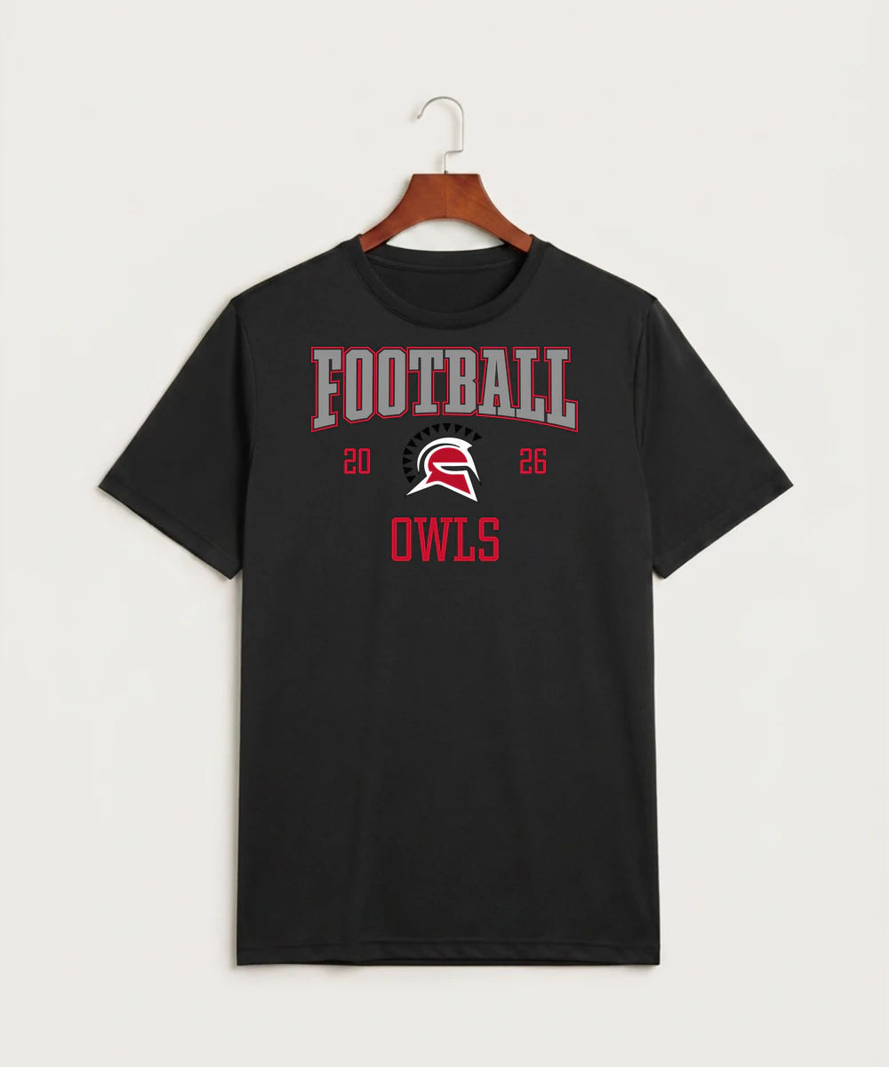 Hancock High School Football (Boys) - Black Sport-Tek PosiCharge Competitor Tee. ST350