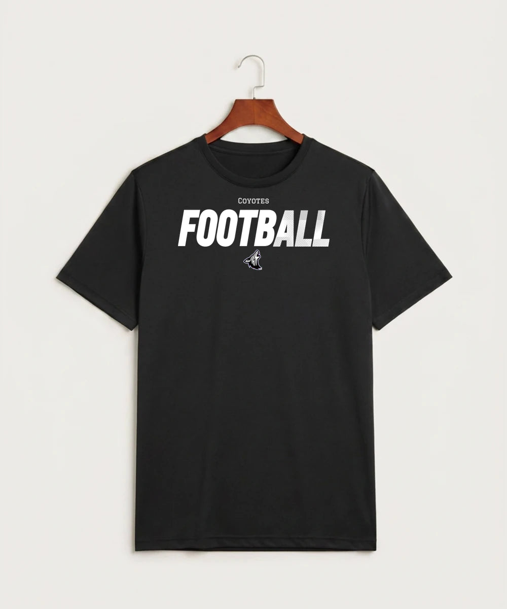 Heron Lake-Okabena High School Football (Boys) - Black Sport-Tek PosiCharge Competitor Tee. ST350