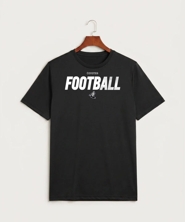 Heron Lake-Okabena High School Football (Boys) - Black Sport-Tek PosiCharge Competitor Tee. ST350