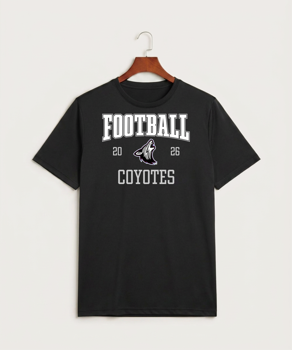 Heron Lake-Okabena High School Football (Boys) - Black Sport-Tek PosiCharge Competitor Tee. ST350