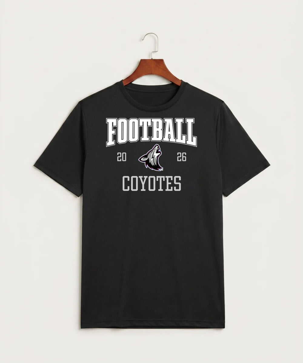 Heron Lake-Okabena High School Football (Boys) - Black Sport-Tek PosiCharge Competitor Tee. ST350