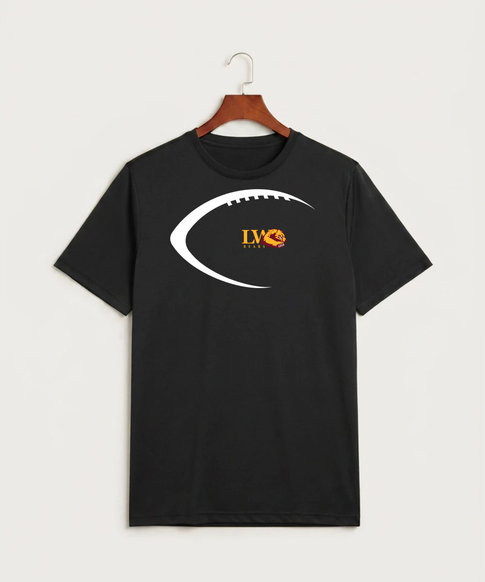 Lake of the Woods High School Football (Boys) - Black Sport-Tek PosiCharge Competitor Tee. ST350