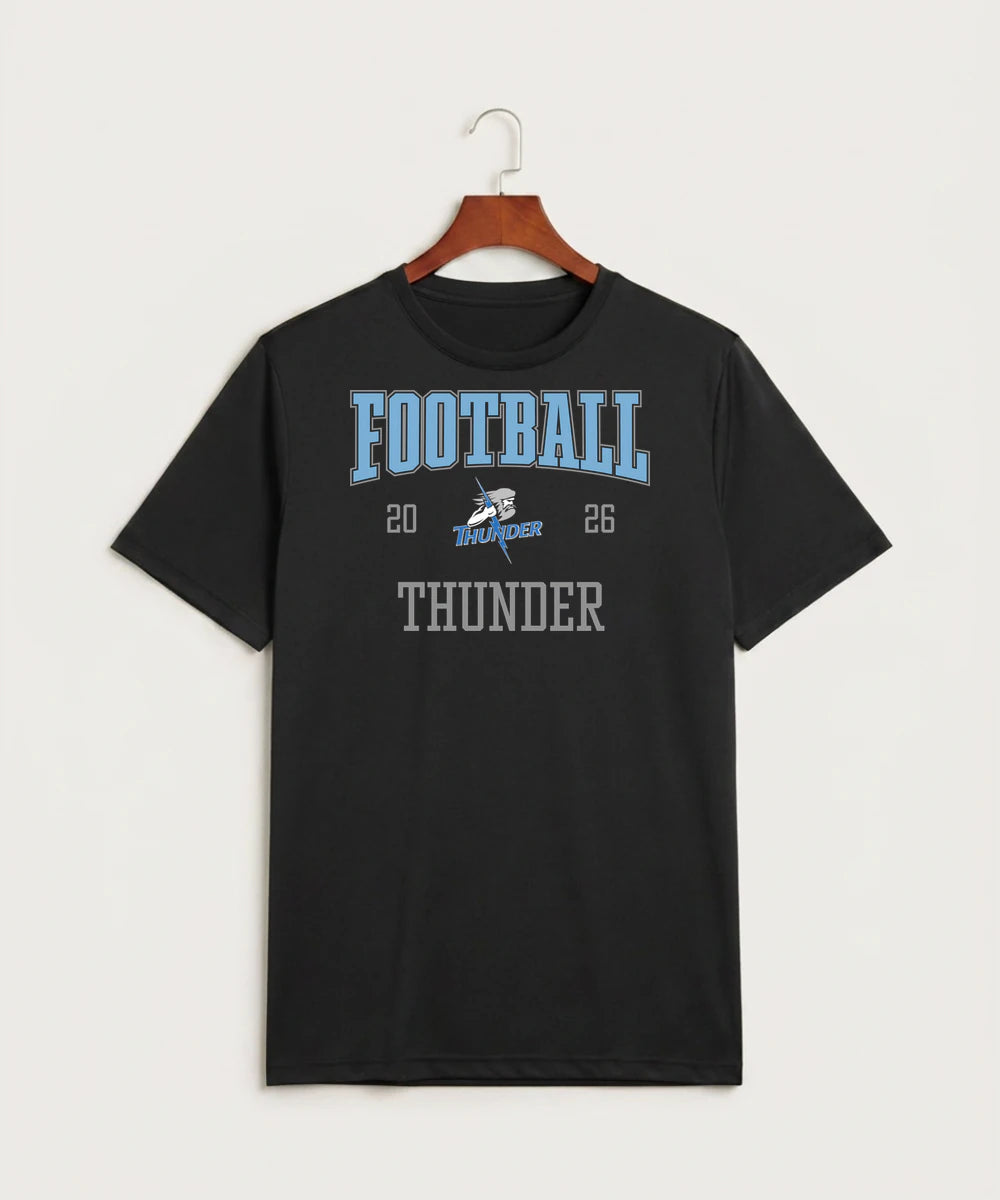 Long Prairie Grey Eagle High School Football (Boys) - Black Sport-Tek PosiCharge Competitor Tee. ST350