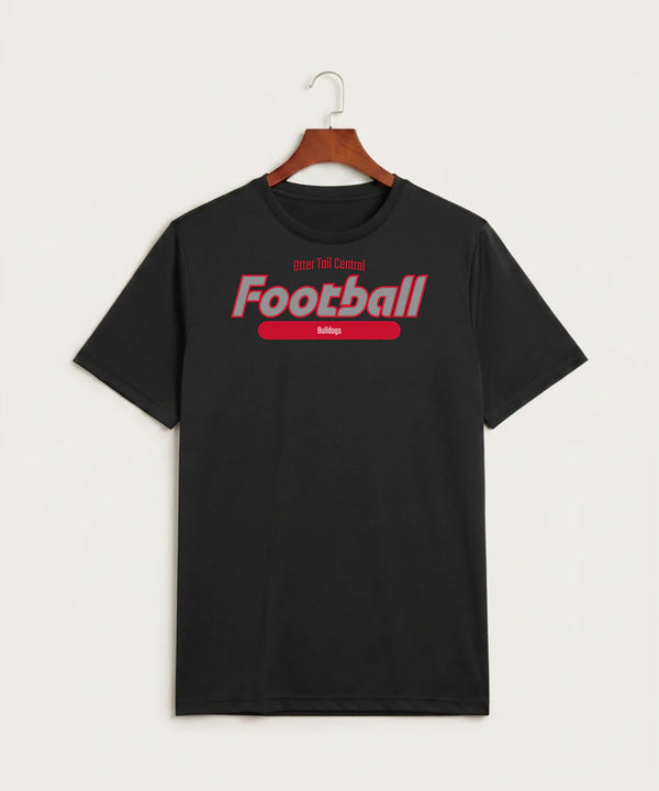 Otter Tail Central Football (Boys) - Black Sport-Tek PosiCharge Competitor Tee. ST350