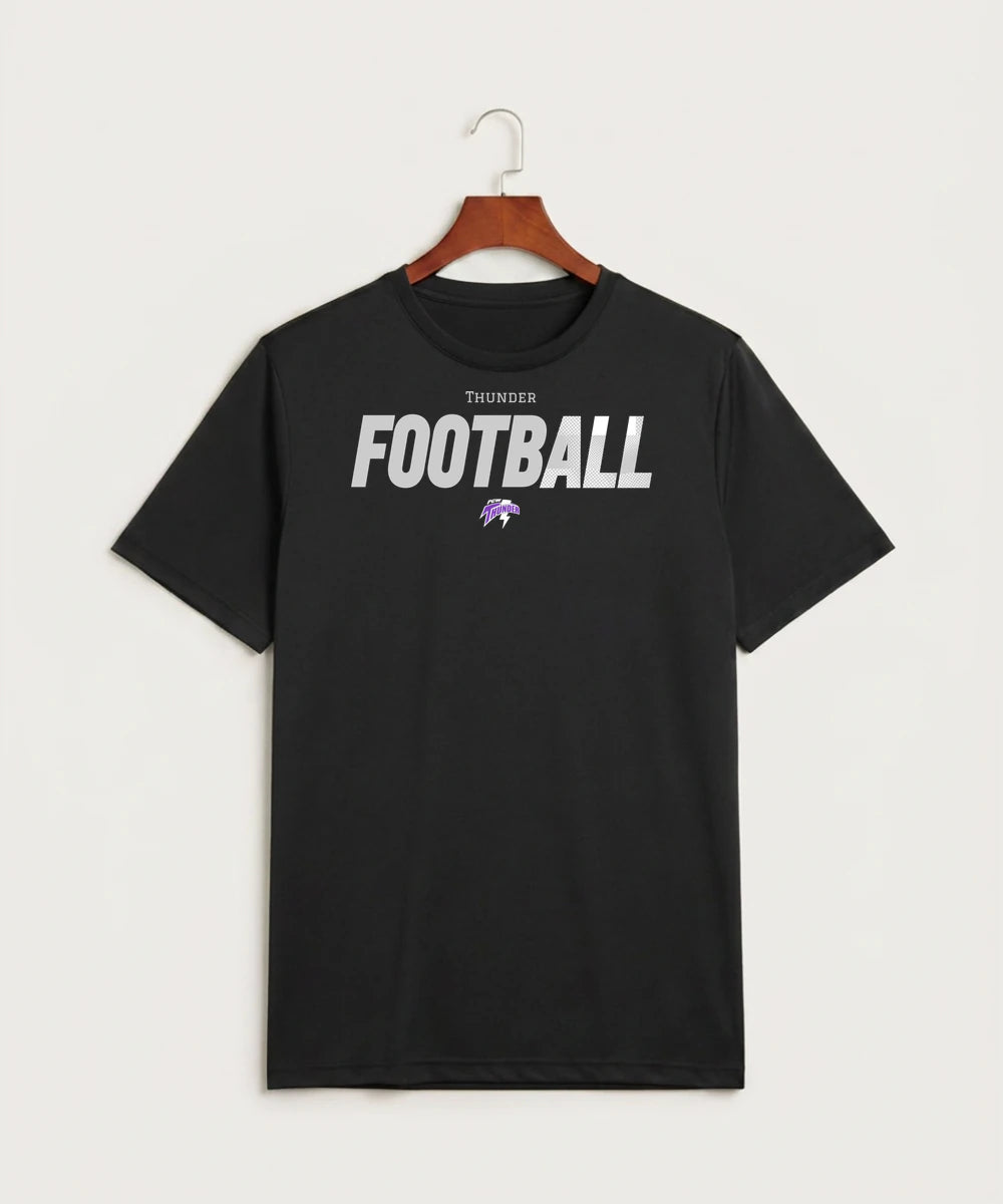 Polk County West Football (Boys) - Black Sport-Tek PosiCharge Competitor Tee. ST350