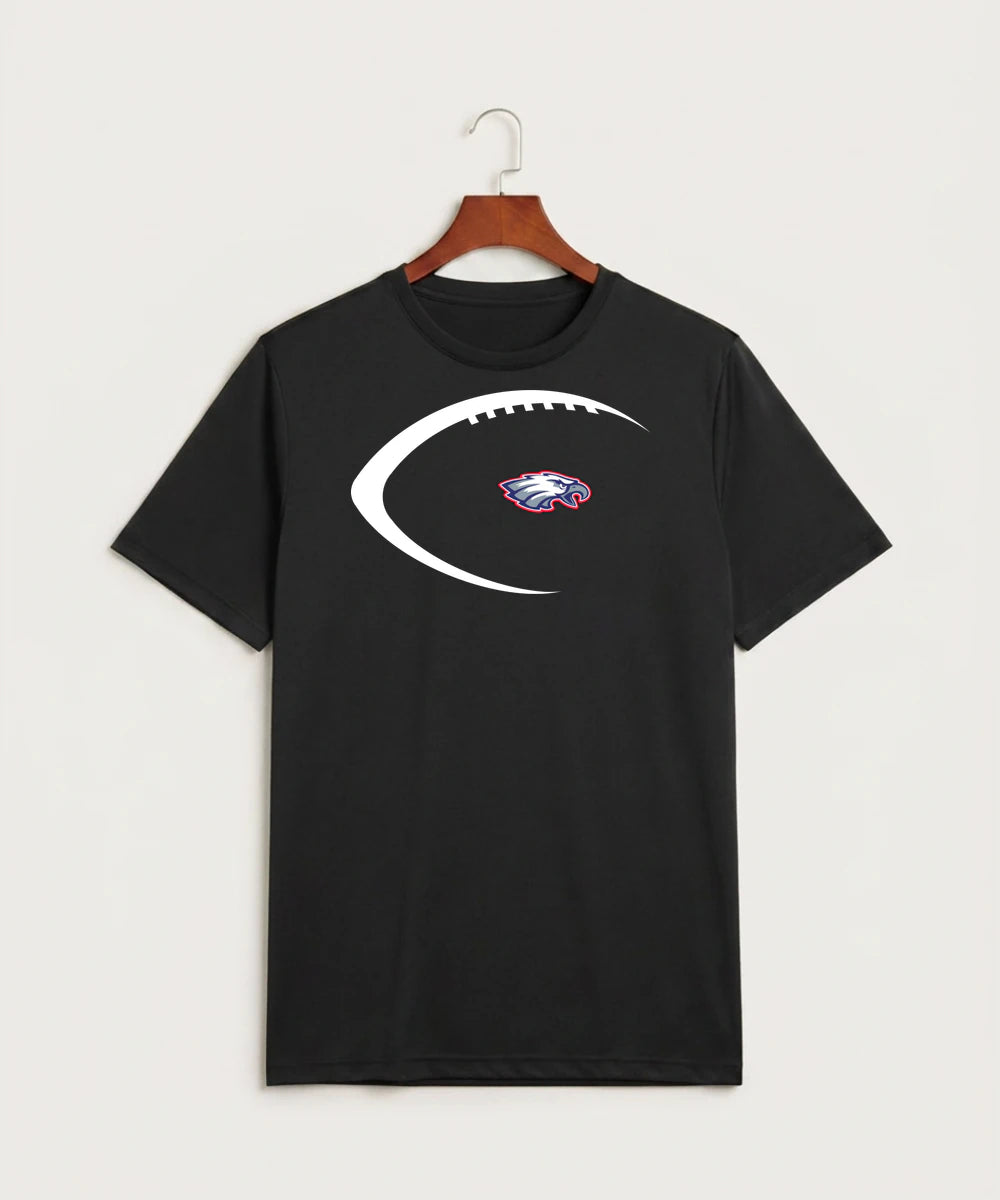 Pequot Lakes High School Football (Boys) - Black Sport-Tek PosiCharge Competitor Tee. ST350