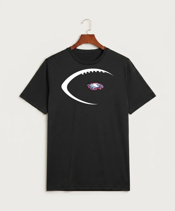 Pequot Lakes High School Football (Boys) - Black Sport-Tek PosiCharge Competitor Tee. ST350