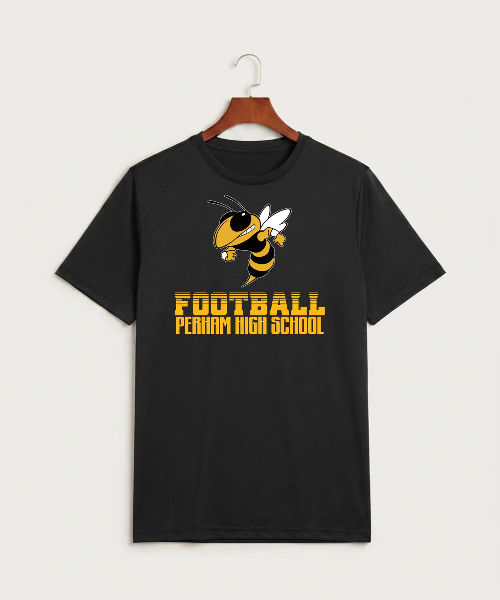 Perham High School Football (Boys) - Black Sport-Tek PosiCharge Competitor Tee. ST350