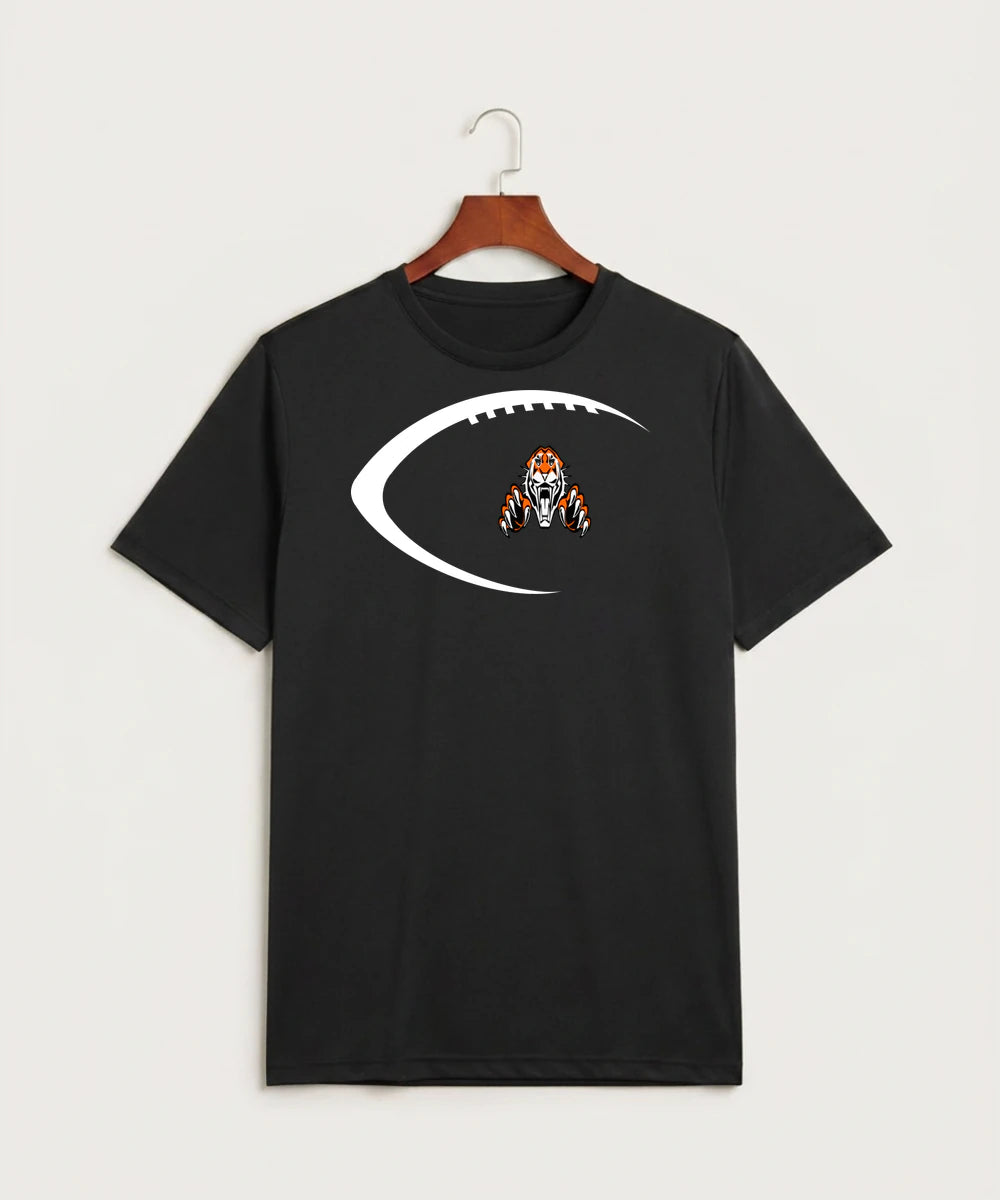 Pine River Backus High School Football (Boys) - Black Sport-Tek PosiCharge Competitor Tee. ST350
