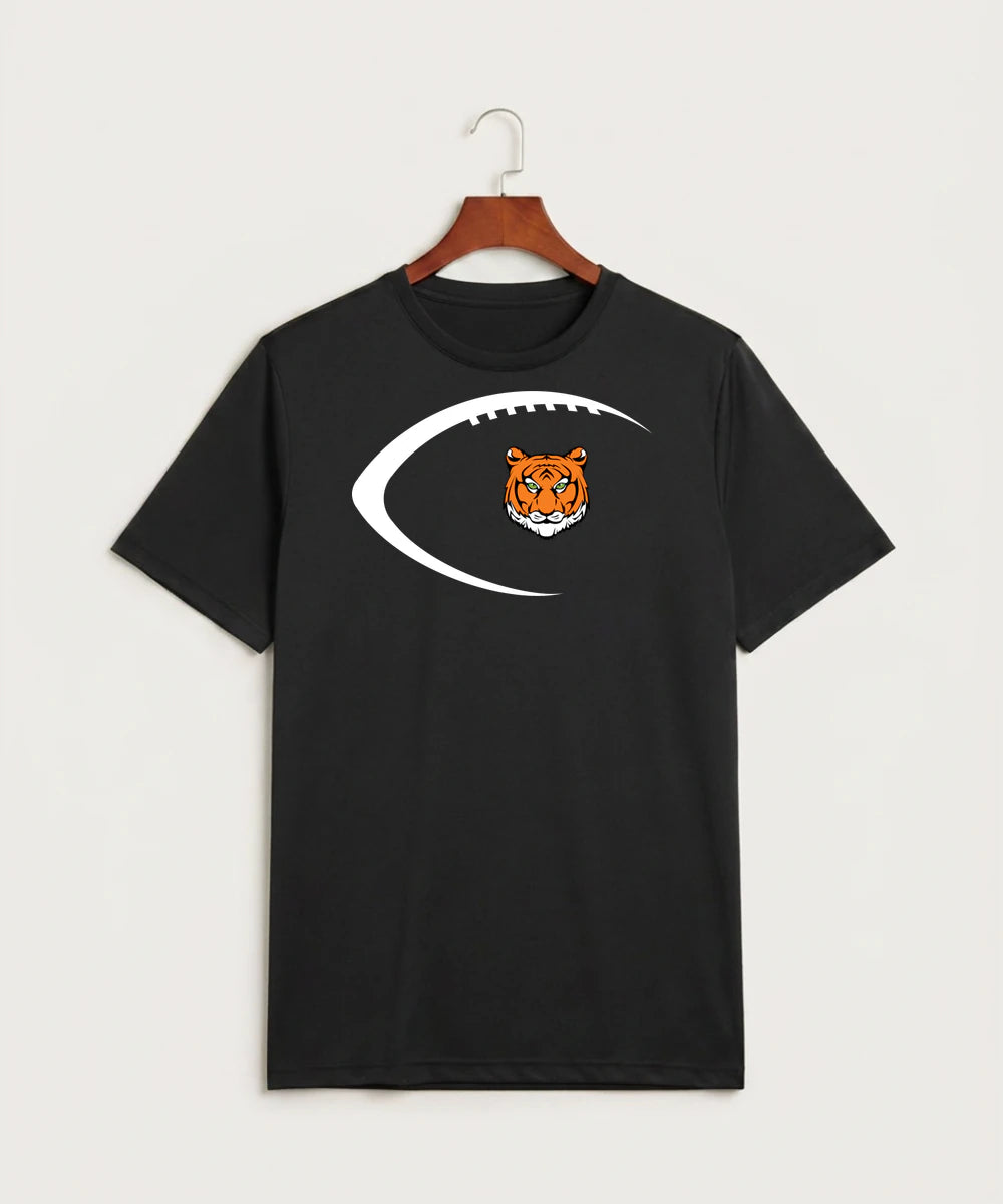 Princeton High School Football (Boys) - Black Sport-Tek PosiCharge Competitor Tee. ST350