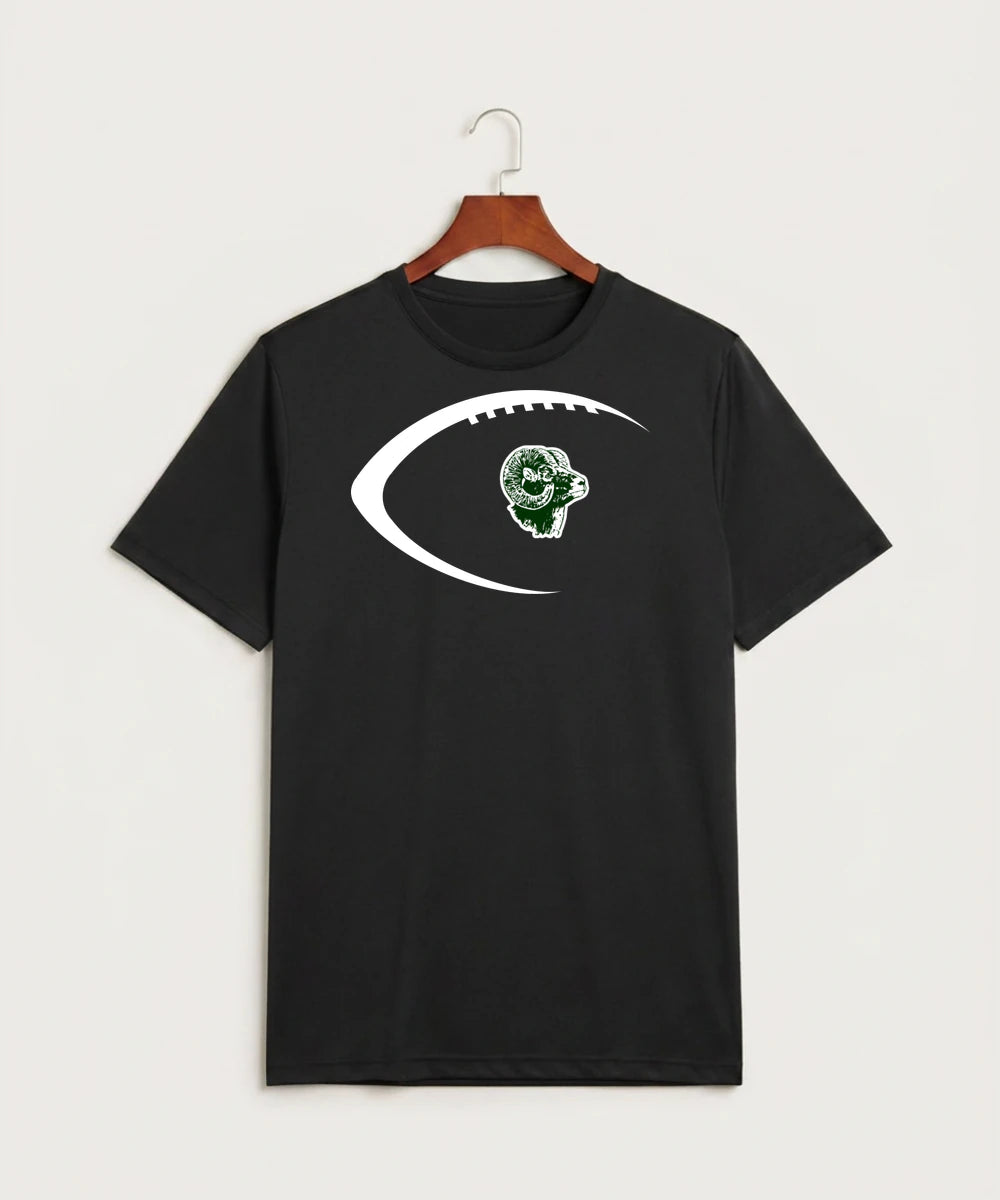 Roseau High School Football (Boys) - Black Sport-Tek PosiCharge Competitor Tee. ST350