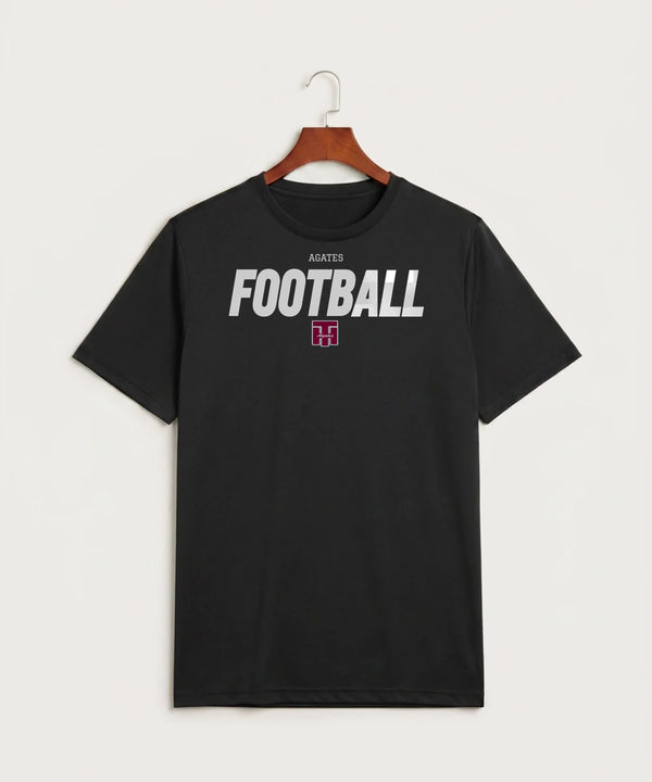 Two Harbors High School Football (Boys) - Black Sport-Tek PosiCharge Competitor Tee. ST350