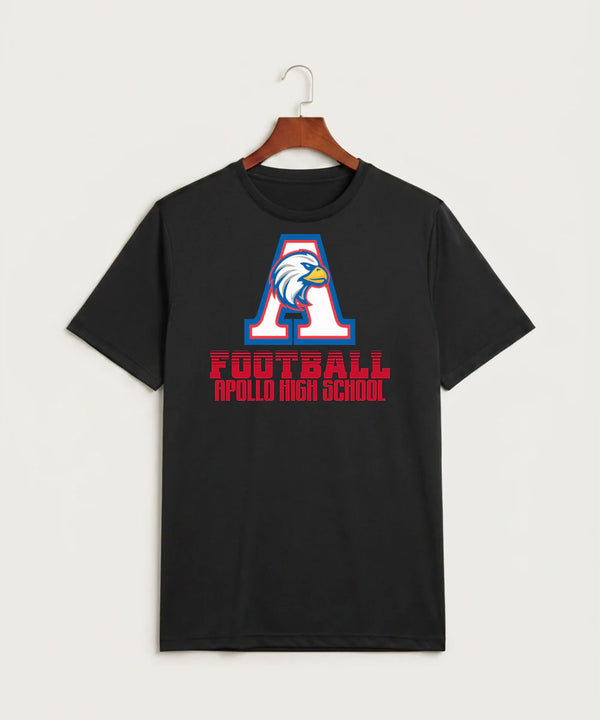 Apollo High School Football (Boys) - Black Sport-Tek PosiCharge Competitor Tee. ST350