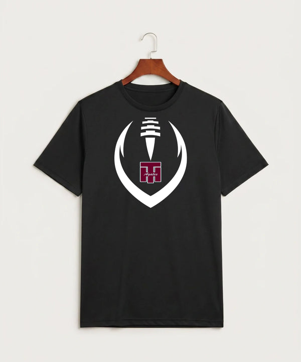 Two Harbors High School Football (Boys) - Black Sport-Tek PosiCharge Competitor Tee. ST350