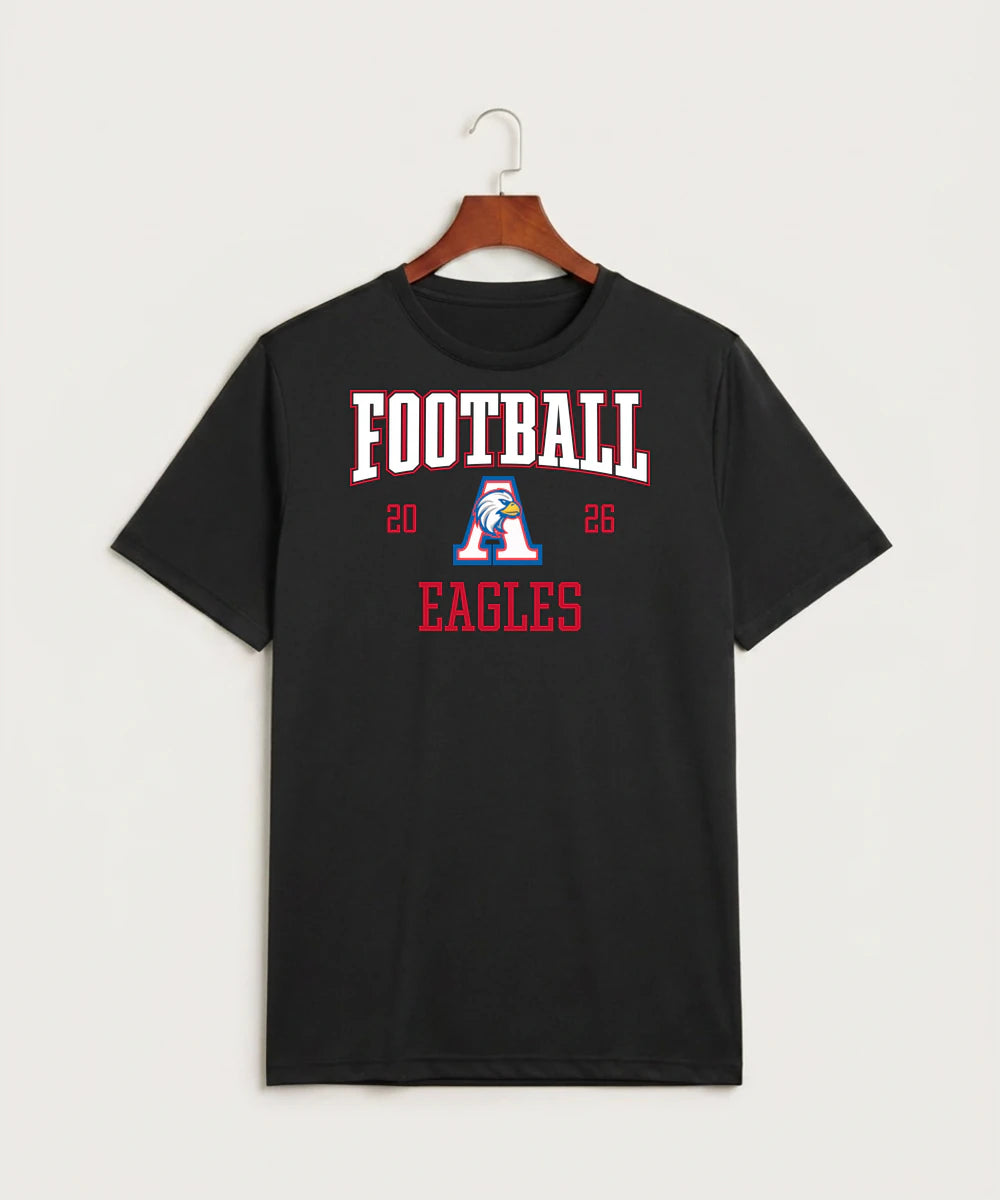 Apollo High School Football (Boys) - Black Sport-Tek PosiCharge Competitor Tee. ST350