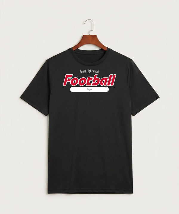 Apollo High School Football (Boys) - Black Sport-Tek PosiCharge Competitor Tee. ST350