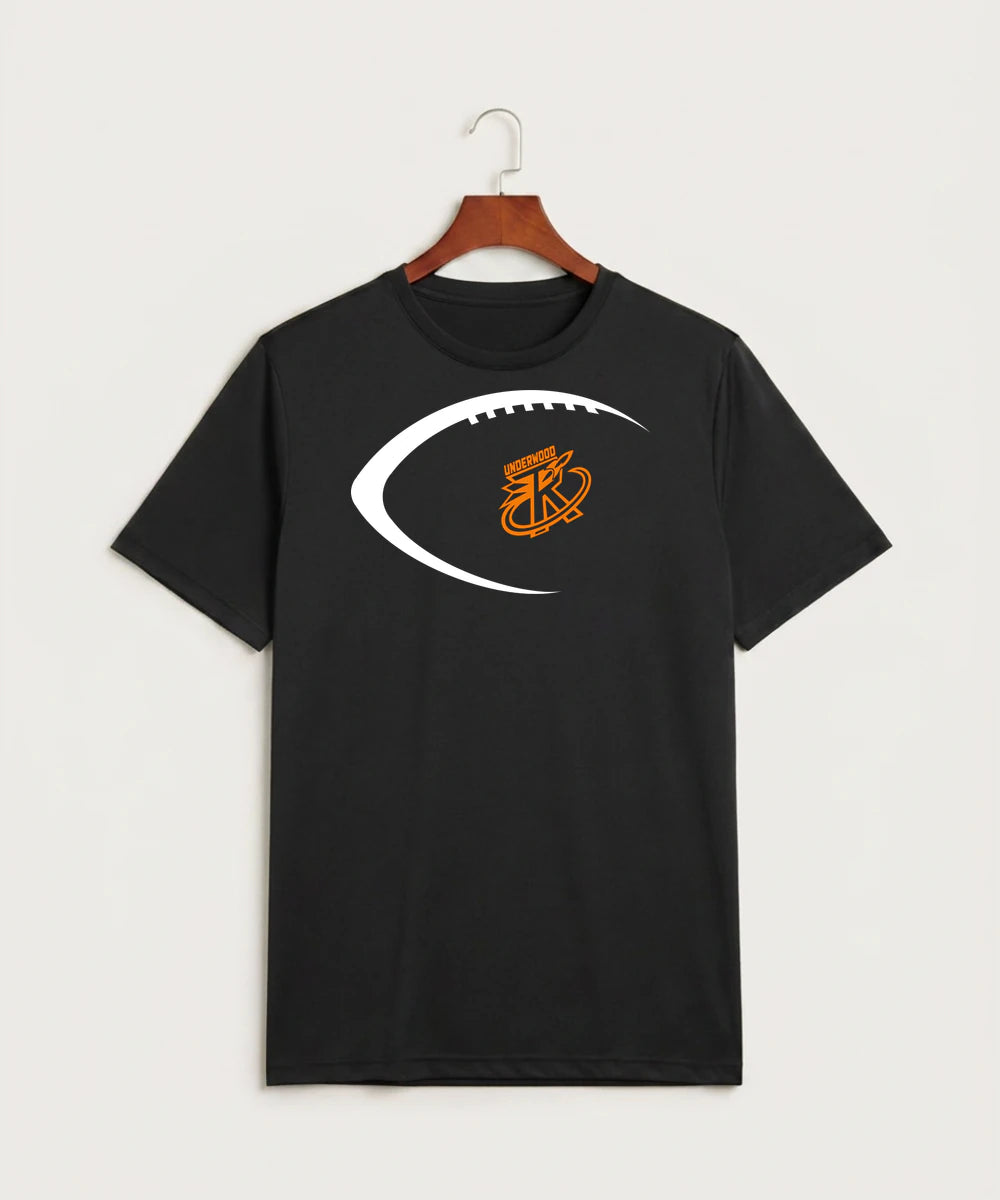 Underwood High School Football (Boys) - Black Sport-Tek PosiCharge Competitor Tee. ST350