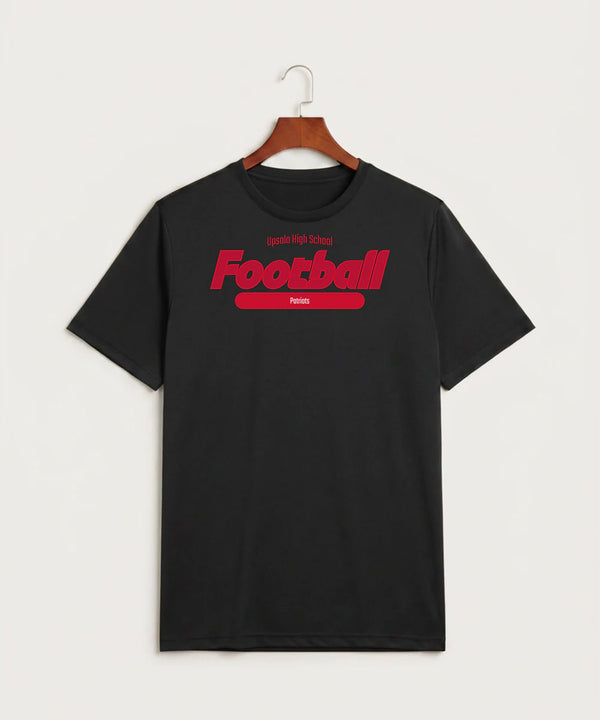 Upsala High School Football (Boys) - Black Sport-Tek PosiCharge Competitor Tee. ST350
