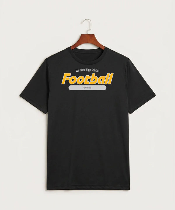 Warroad High School Football (Boys) - Black Sport-Tek PosiCharge Competitor Tee. ST350