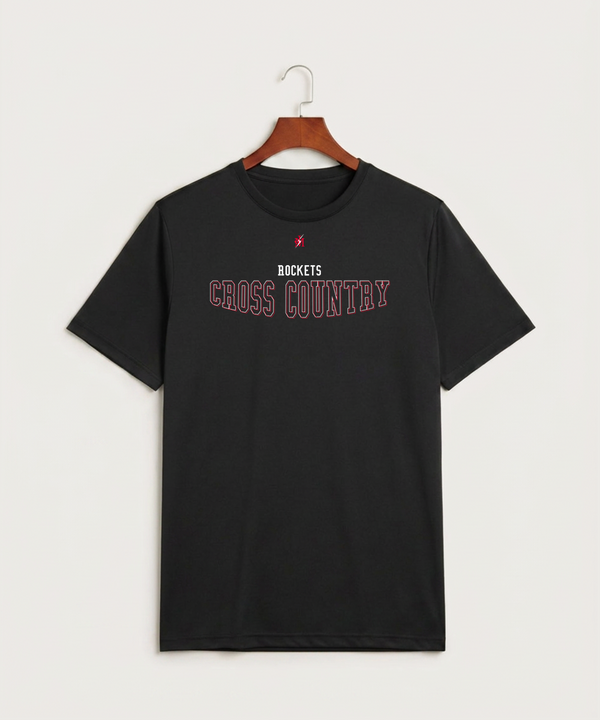 John Marshall High School Cross Country (Coed) - Black Sport-Tek PosiCharge Competitor Tee. ST350