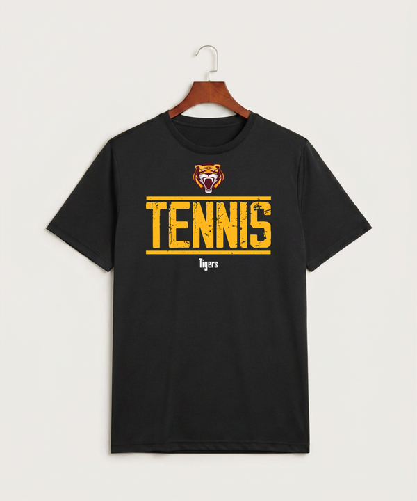 Stewartville High School Tennis (Coed) - Black Sport-Tek PosiCharge Competitor Tee. ST350