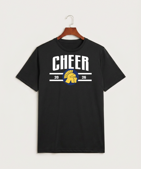 Wausau West High School Cheer - Black Sport-Tek PosiCharge Competitor Tee. ST350