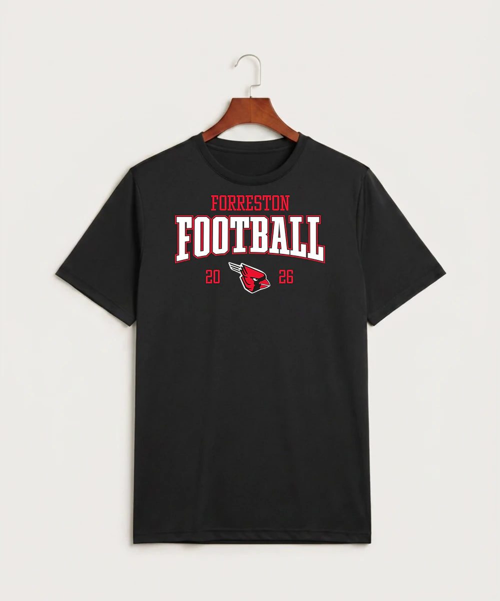 Forreston Football - Black Sport-Tek PosiCharge Competitor Tee. ST350
