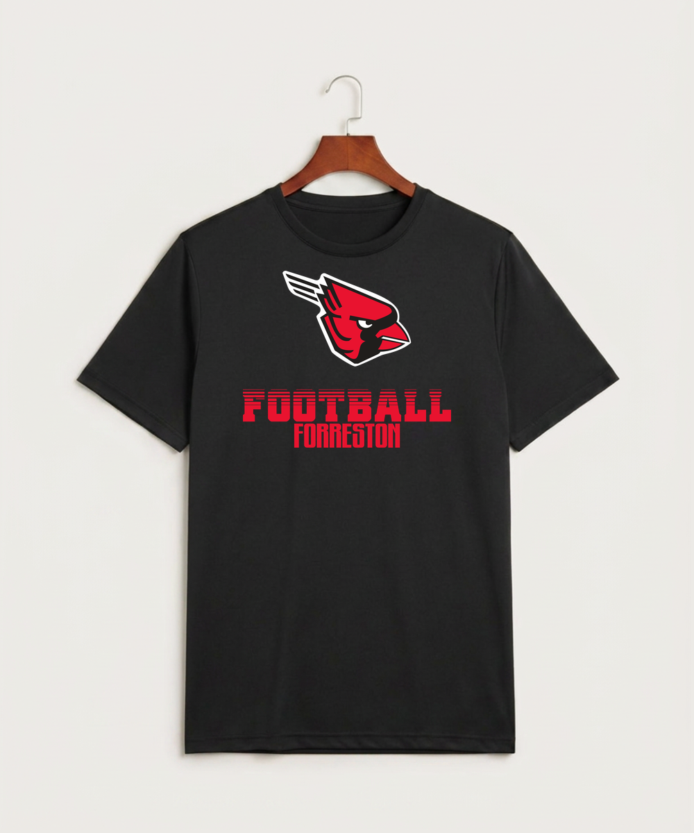 Forreston Football - Black Sport-Tek PosiCharge Competitor Tee. ST350