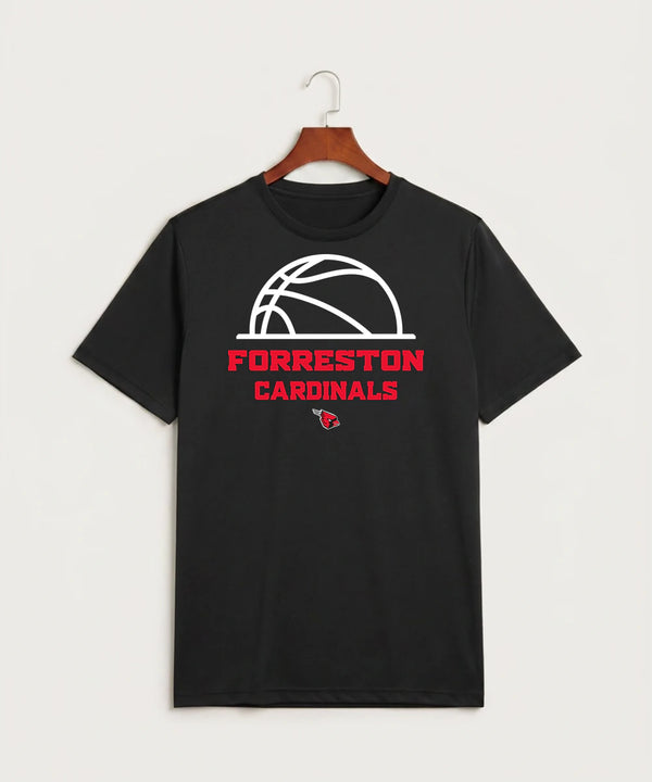 Forreston Basketball - Black Sport-Tek PosiCharge Competitor Tee. ST350