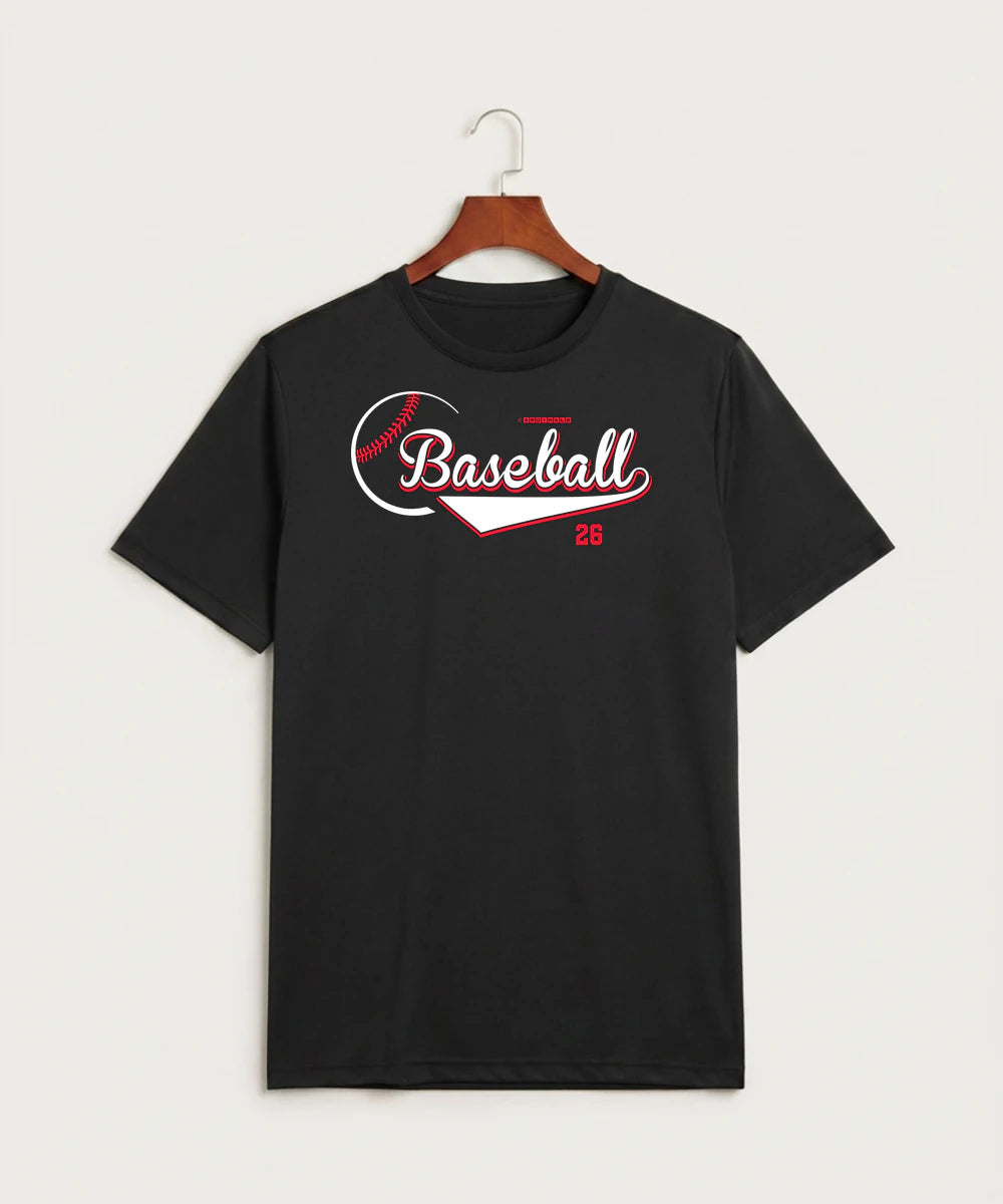 Forreston Baseball - Black Sport-Tek PosiCharge Competitor Tee. ST350