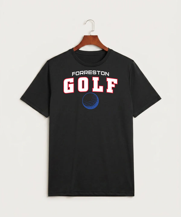 Forreston Golf - Black Sport-Tek PosiCharge Competitor Tee. ST350