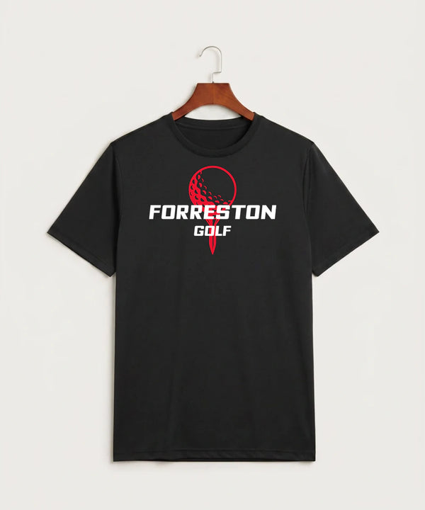 Forreston Golf - Black Sport-Tek PosiCharge Competitor Tee. ST350