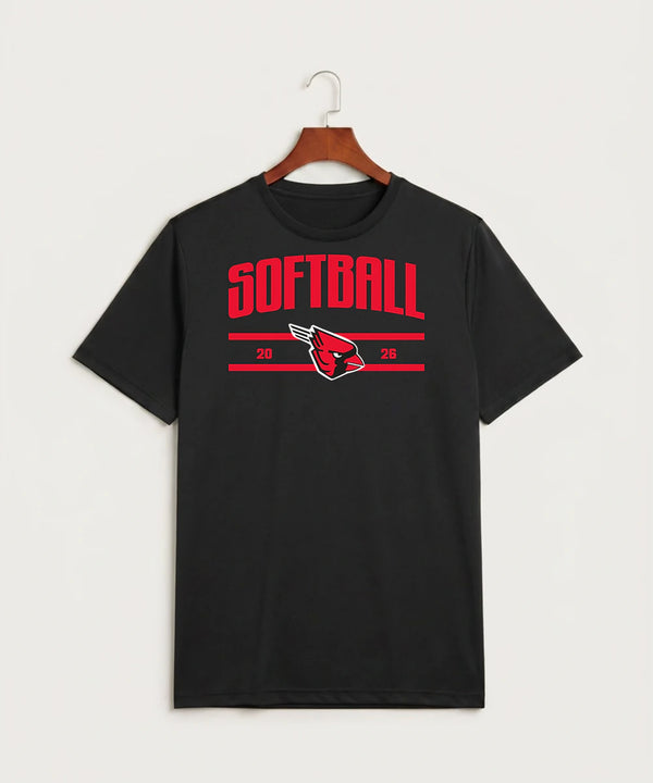 Forreston Softball - Black Sport-Tek PosiCharge Competitor Tee. ST350