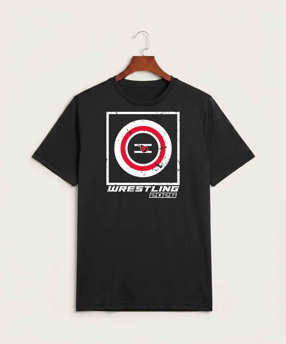 Forreston Wrestling - Black Sport-Tek PosiCharge Competitor Tee. ST350