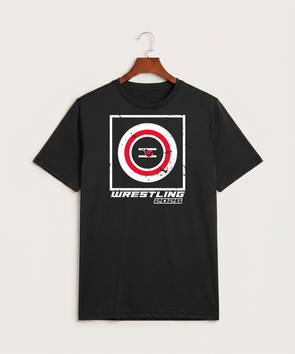 Forreston Wrestling - Black Sport-Tek PosiCharge Competitor Tee. ST350