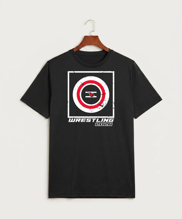 Forreston Wrestling - Black Sport-Tek PosiCharge Competitor Tee. ST350