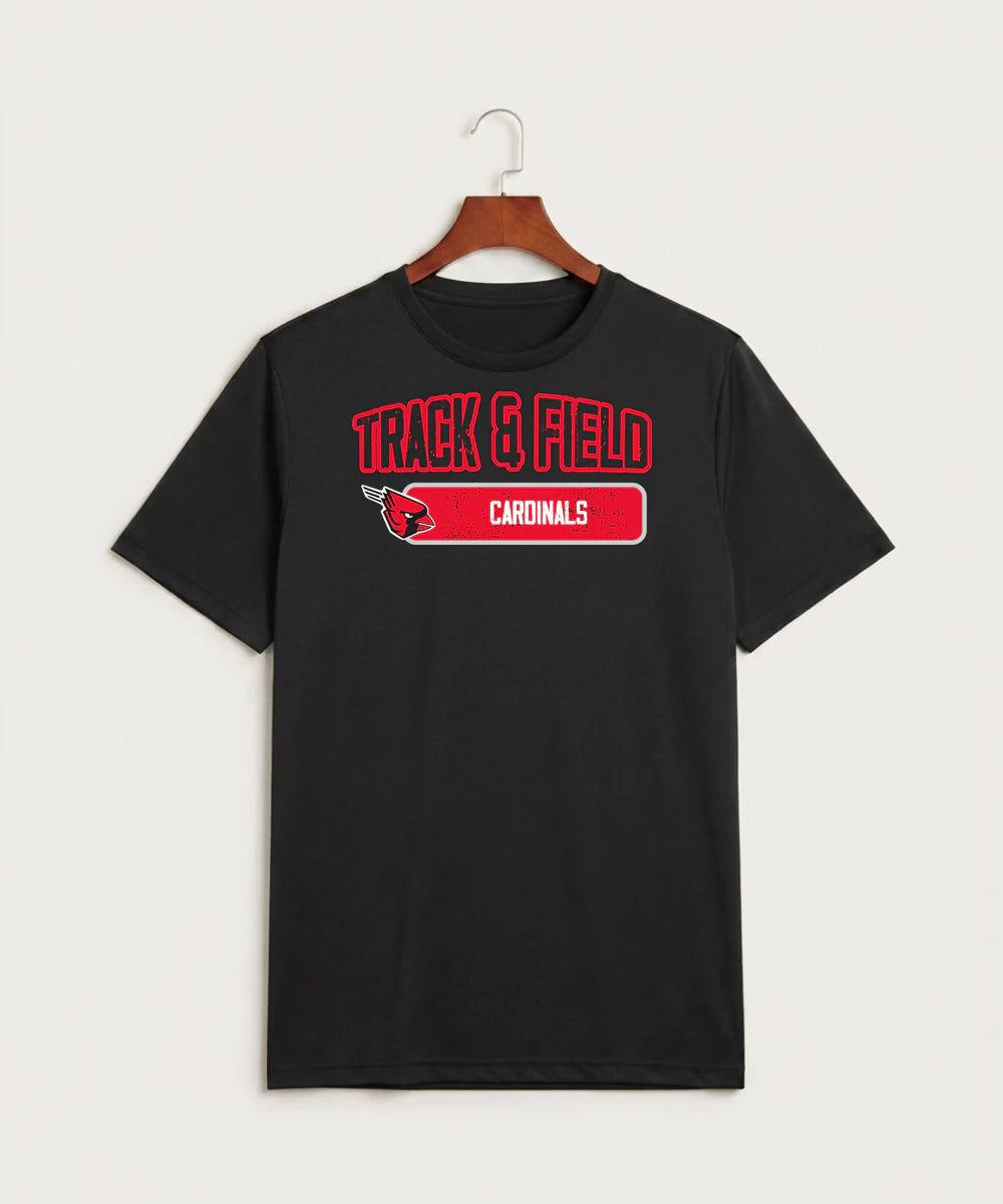 Forreston Track and Field - Black Sport-Tek PosiCharge Competitor Tee. ST350