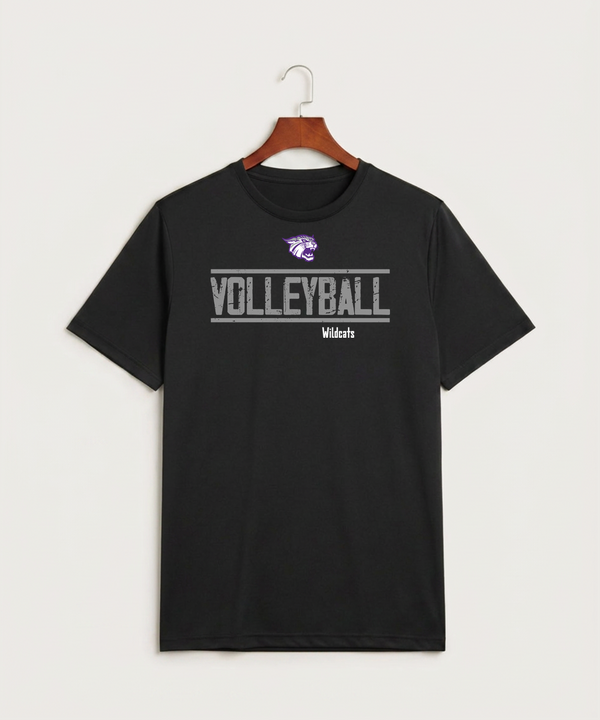 Goodhue High School Volleyball (Girls) - Black Sport-Tek PosiCharge Competitor Tee. ST350