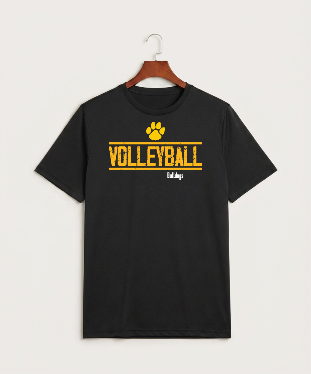 Plainview Elgin Millville H S Volleyball (Girls) - Black Sport-Tek PosiCharge Competitor Tee. ST350