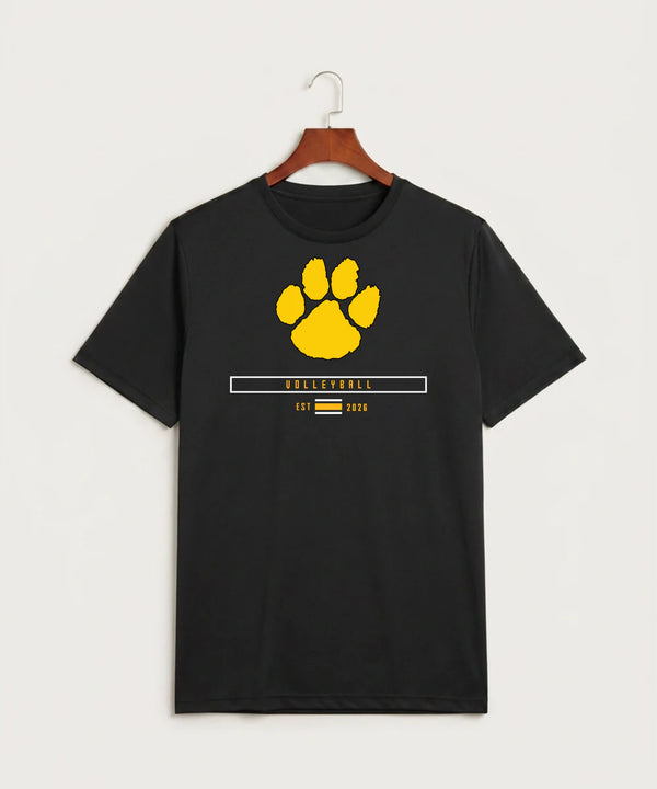 Plainview Elgin Millville H S Volleyball (Girls) - Black Sport-Tek PosiCharge Competitor Tee. ST350