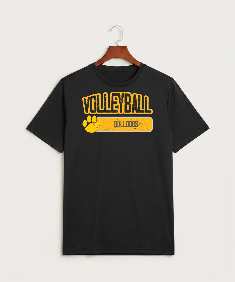 Plainview Elgin Millville H S Volleyball (Girls) - Black Sport-Tek PosiCharge Competitor Tee. ST350