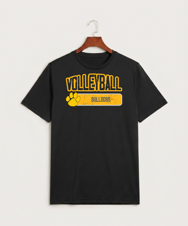 Plainview Elgin Millville H S Volleyball (Girls) - Black Sport-Tek PosiCharge Competitor Tee. ST350