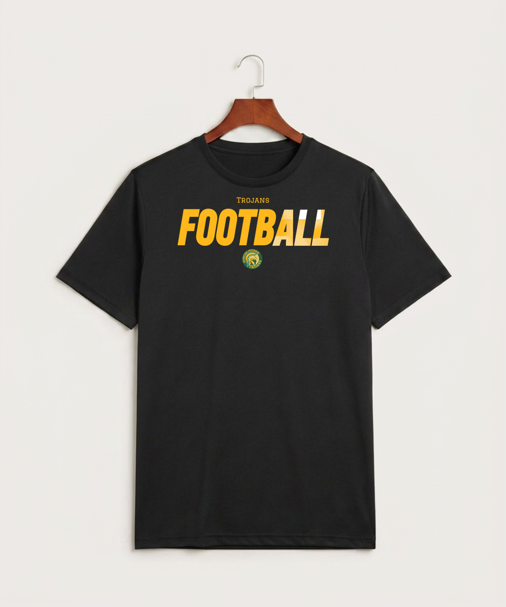 Rushford Peterson High School Football (Boys) - Black Sport-Tek PosiCharge Competitor Tee. ST350