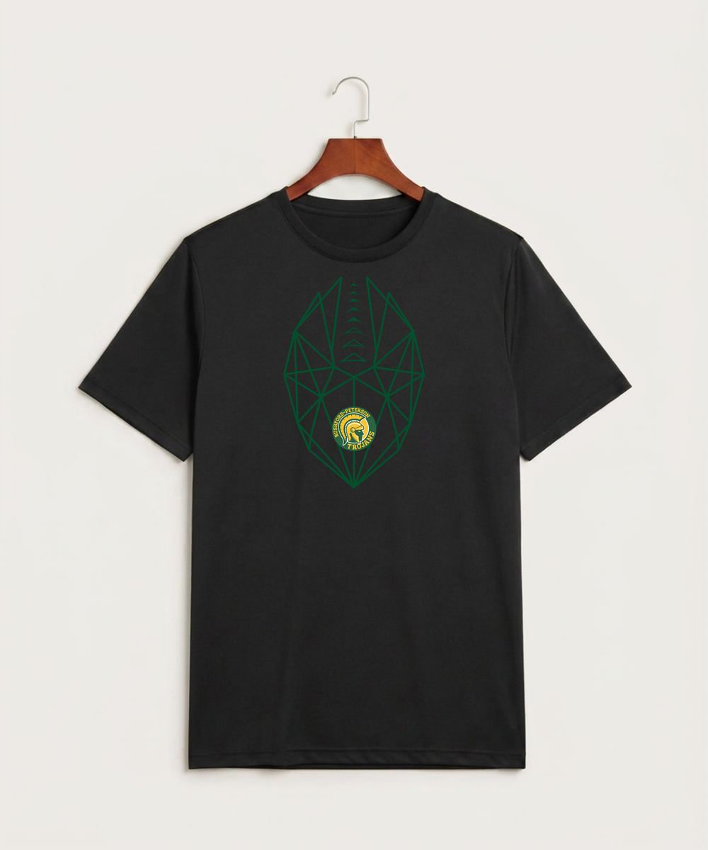 Rushford Peterson High School Football (Boys) - Black Sport-Tek PosiCharge Competitor Tee. ST350