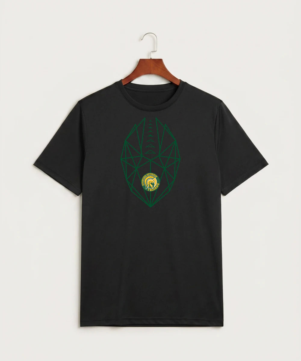 Rushford Peterson High School Football (Boys) - Black Sport-Tek PosiCharge Competitor Tee. ST350